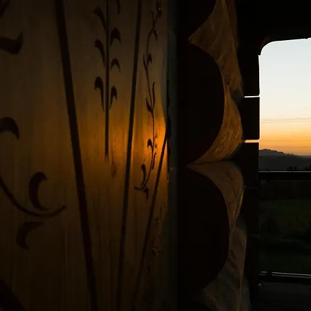 Góralski domek z bali SAŁAS Zab Exterior foto
